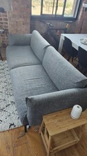 IKEA ÄPPLARYD 3-Seat Sofa in Lejde Grey/Black | Dismantled