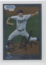 2010 Bowman Draft Chrome Draft Picks Scott Alexander #BDPP53 0b9