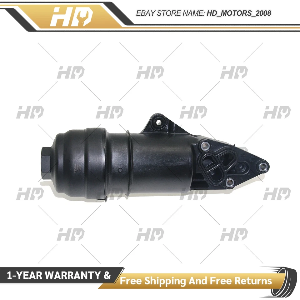2005-17 Engine Oil Filter Housing For Audi A4 A5 SQ5 S5 Q5 Q7 S4 06E115405A - Image 2 of 4