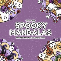 Malbuch Spooky Mandalas FüR Erwachsene & Teens, Halloween, Entspannung, Band 1