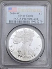 Photo of a 2010-W American Silver Eagle Proof from an eBay listing that sold on Jul 17, 2026