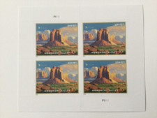 US Stamp 2022 Monument Valley $8.95 * 4 Block Sheet MNH