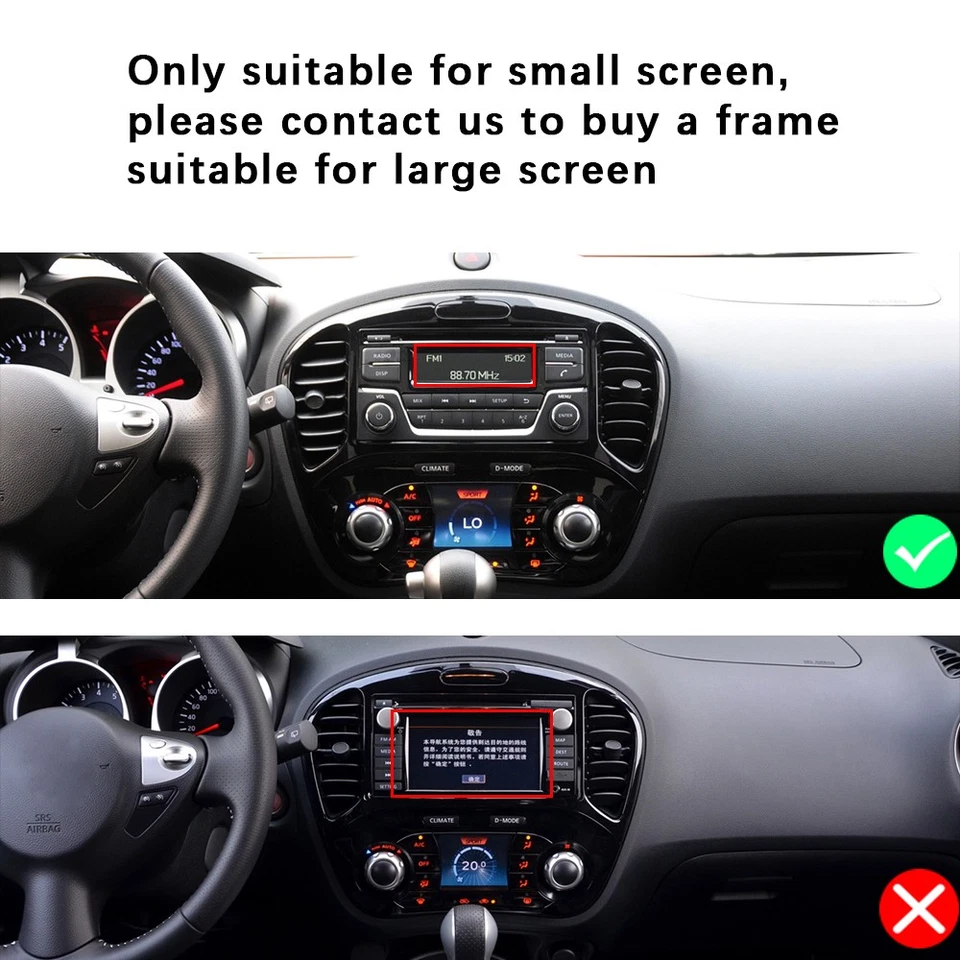 2+64GB Android 15 Car Stereo Radio For Nissan Juke 2011-2016  Carplay WIFI Navi - Imagem 2 de 4