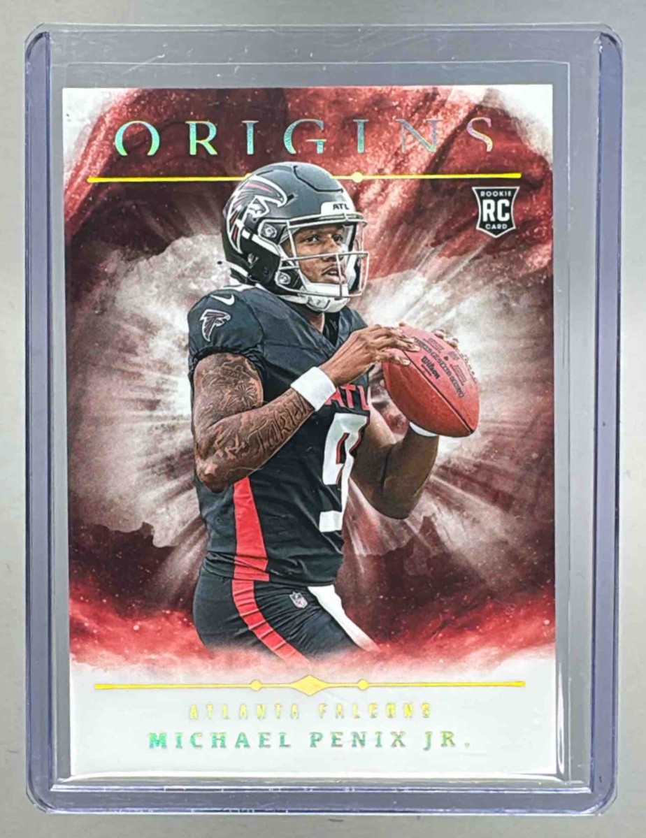 Michael Penix Jr 2024 Panini Origins #124 Rookies Rookie RC