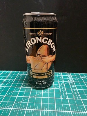 SUPER RARE STRONGBOX STRONG DRY CIDER BEER CAN 440ML BULMER LIMITED (TRAY 7)