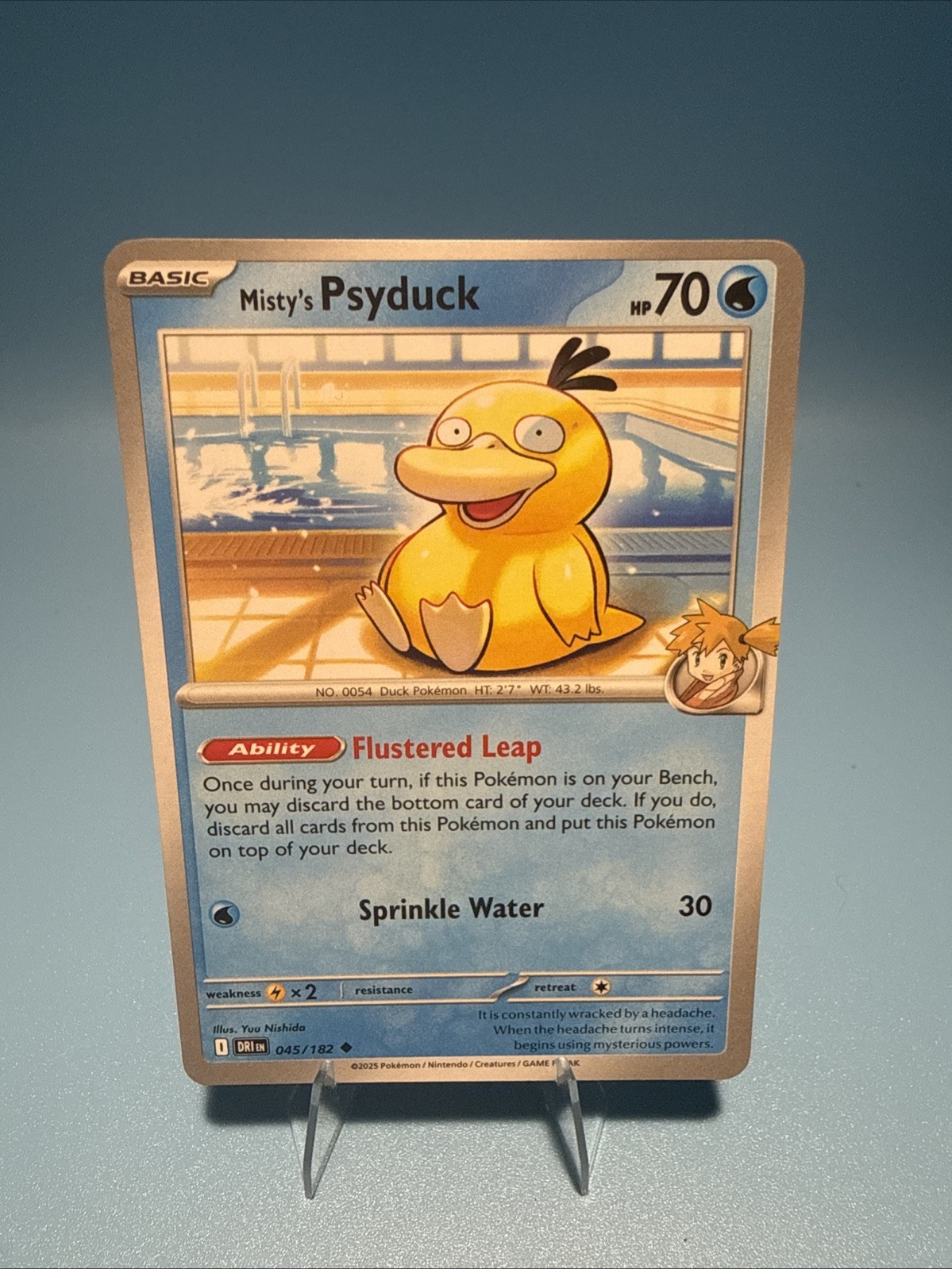 Misty's Psyduck 45/182 Uncommon | Destined Rivals | Pokemon Card