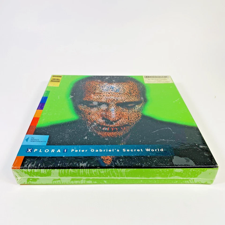 Xplora 1: Peter Gabriel's Secret World (1993 PC CD-ROM) Big Box - Factory Sealed - Image 2 of 4
