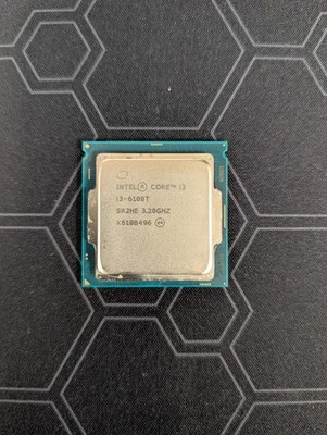 Intel Core i3-6100T SR2HE - 3.2GHz Dual Core 3MB Cache Socket LGA 1151 CPU