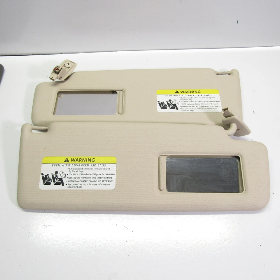 Volkswagen Tiguan 2009-2017 parasol conductor pasajero derecho izquierdo beige Foto 2 de 4