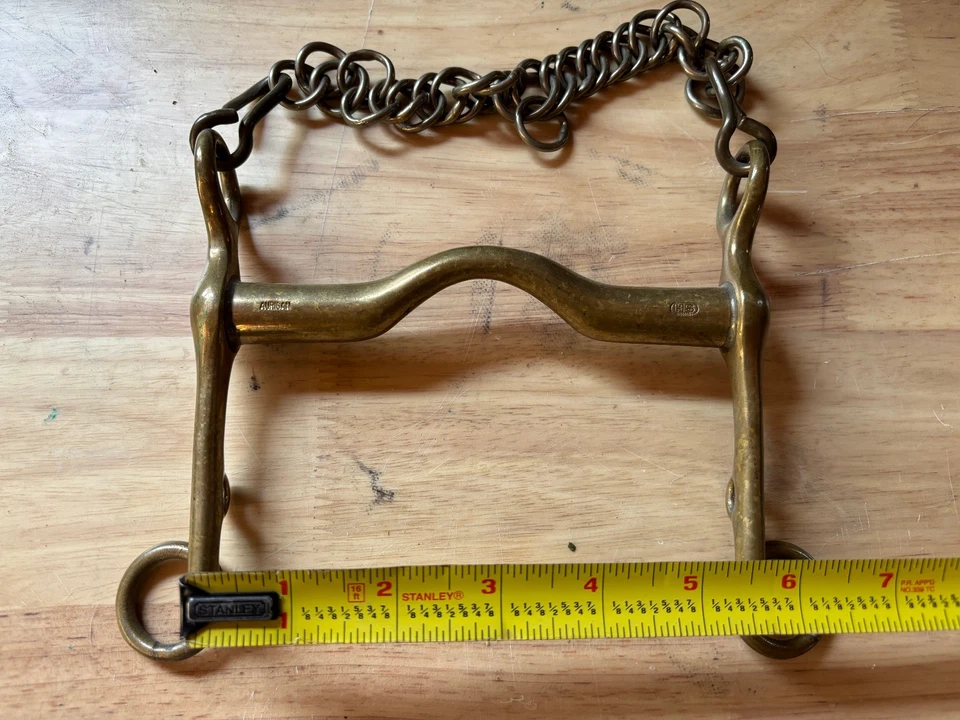 Сверло для выездки Herm Sprenger Aurigan Weymouth — 5,5 дюйма, средний порт, короткий хвостовик - Изображение 4 из 4