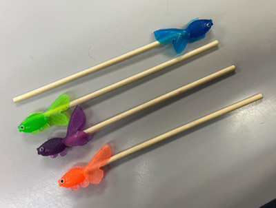 Betta Flare Stick 4 pack - (Handmade)