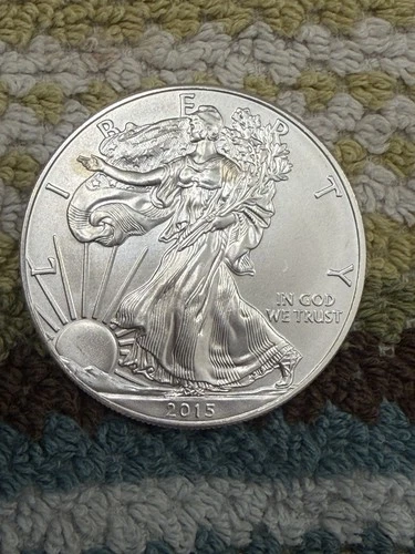2015 American Silver Eagle $1 1 oz .999 Fine Silver