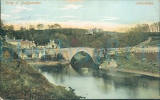 Aberdeen Brig O' Balgownie 1904 Postmark Caledonian Series  MW& Co