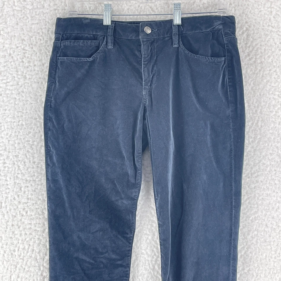 Pantalones ajustados de terciopelo Joe's The Chelsea para mujer tiro bajo informales hechos en EE. UU. Talla 28 Foto 2 de 4