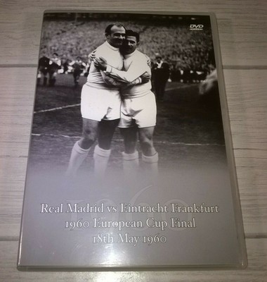 Real Madrid Vs Eintracht Frankfurt 1960 European Cup Final Genuine R2