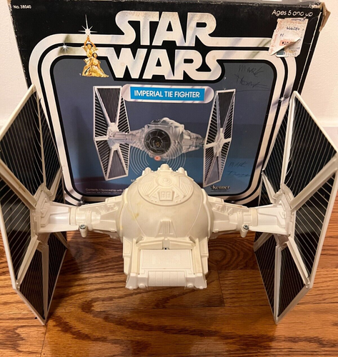 Vintage Star Wars Imperial Tie Fighter 1978 General Mills Kenner w/ COMPLETE Box - Picture 9 of 10