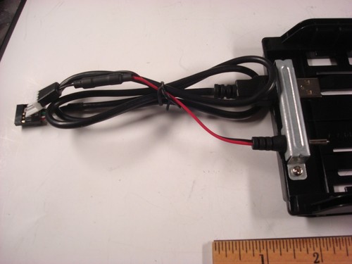 1B013M300-000-G Gateway Portable Media Hard Drive Bay Caddy with Cables - NICE - Picture 3 of 4