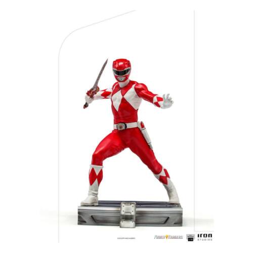 Red Ranger Power Rangers BDS Art Scale Statue 1/10 Iron Studios Sideshow - Picture 1 of 4