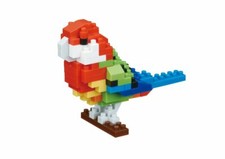 NEW NANOBLOCK Rosella - Nano Block Micro-Sized Building Blocks NBC-324