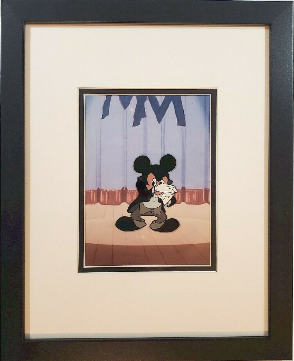 ⚫Mickey Mouse Tuesday Music Club Art Corner Disney cel Original