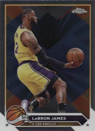 2007 Bowman Chrome #23 LeBron James Gold Refractor /99 PSA 9 MINT