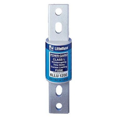 Littelfuse Kllu1500x Ul Class Fuse, Kllu Series, Time-Delay, 1500A, 600V Ac