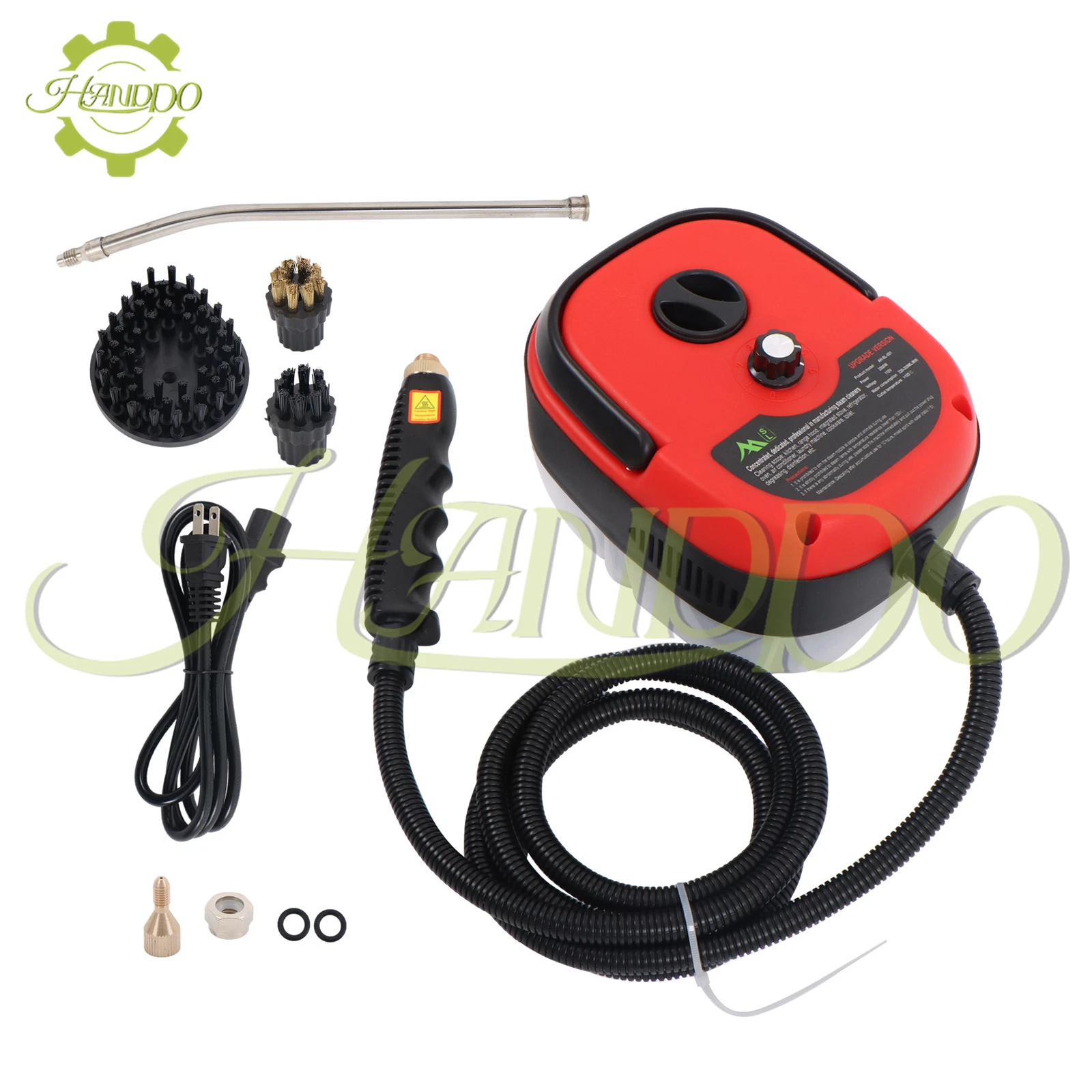 2500W Handheld Steam Cleaner High Temperature Portable Car Steamer Red
Opens in a new window or tab