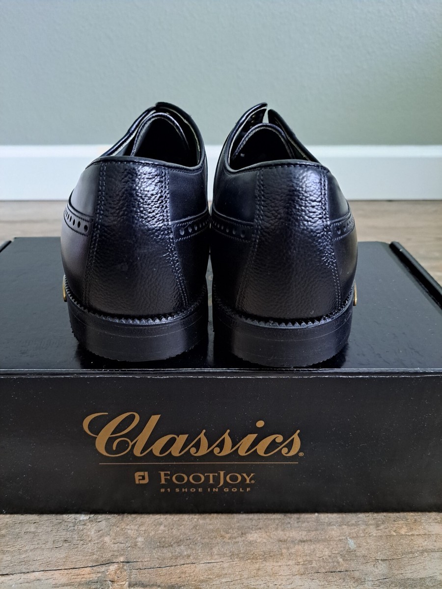 NEW Footjoy Classics Dry Premiere Mens Golf Shoes 50013 BLK