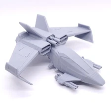 Phantom Striker - 1", 3", 6" or 10" Model - Custom Kit Captain Power Space Ship