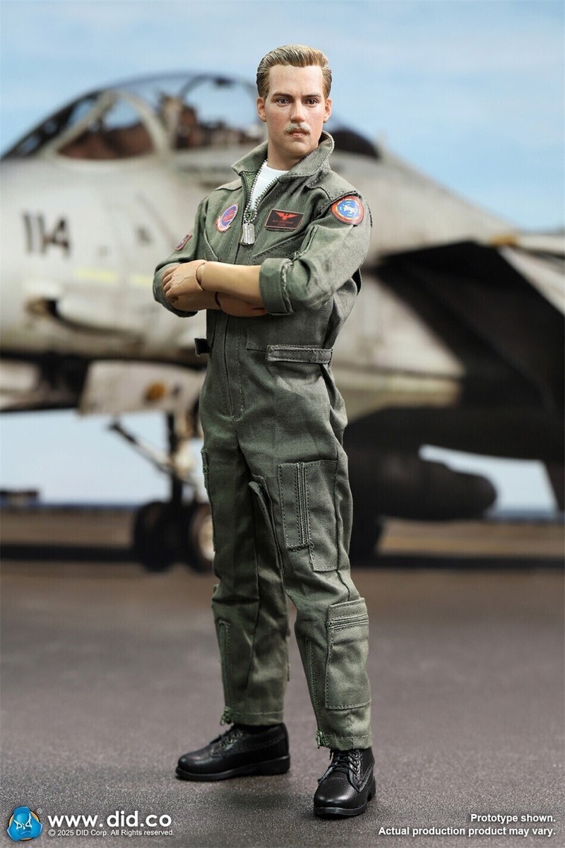 New DID MA80182 1/6 US Navy Fighter F-14 Pilot Tom & Nick 12