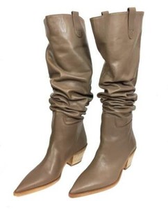 zara over the knee cowboy boots