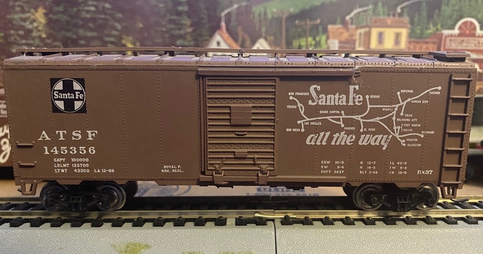 Atsf Inrd Boxcar Various Ho - 40' Boxcar ATSF 145356 - 521G | eBay