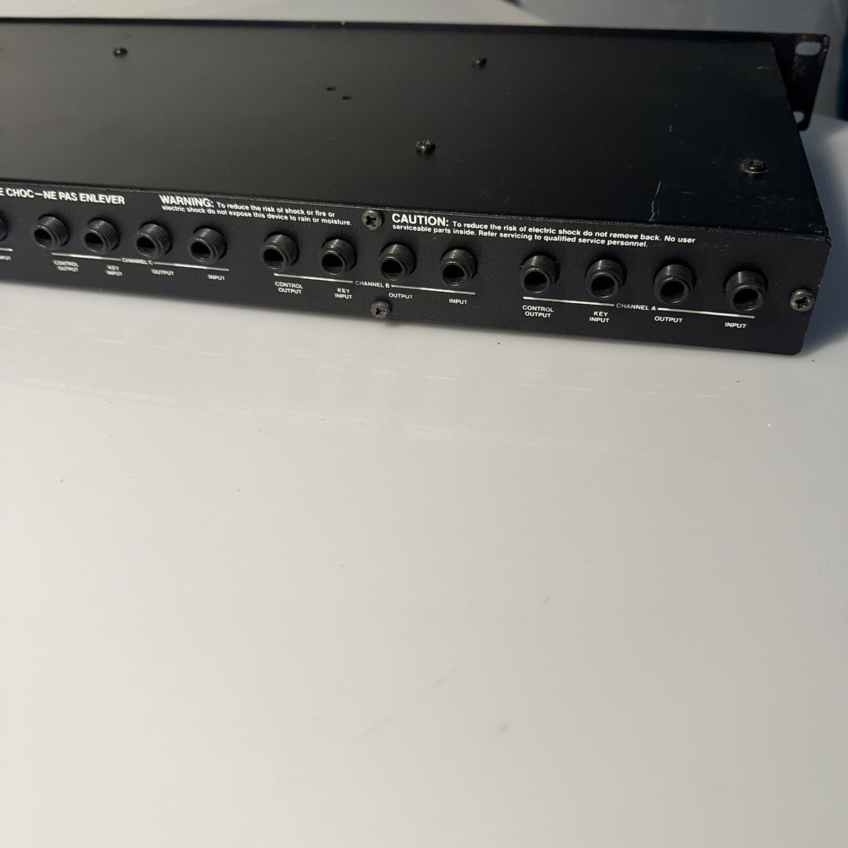 Audio Logic MT44 Quad Vintage Rack Mount Noise Gate Perfect