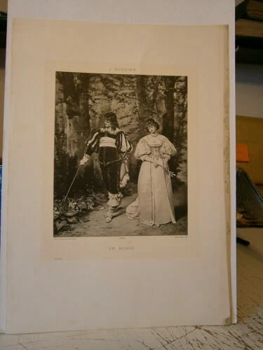 Estampes, gravures et lithographies du XIXe siècle et avant XIXème et avant en scène de genre