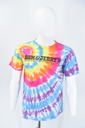 Ben \u0026 Jerry's Vintage Tie Dye T-Shirt 