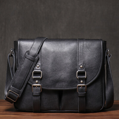 プラダ Leather Chest Messenger Bag 2vl013 PRADA プラダ Leather Chest Messenger Bag 2vl013 ブラック