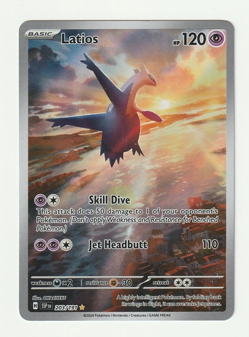 Latios Pokmon TCG Individual Collectible Card Game Cards for sale - eBay