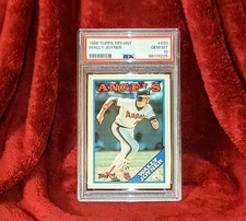 WALLY JOYNER 1988 TOPPS TIFFANY #420 ANGELS PSA 10 🔥 HOT TIFFANY 