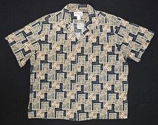   Vintage BISHOP STREET 4XL Hawaii Shirt Pineapples Palm Trees Flowers