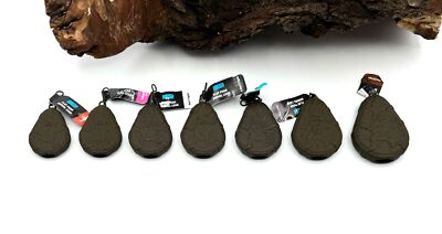 Nash Super Flat Pear Swivel Lead Karpfenblei 43g - 227g Grundblei Flach SALE