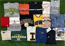 18 Pieces Vintage 90s Y2K Clothing Wholesale Lot Bundle Music, Sports, Promo