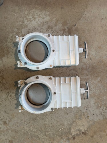2- Valterra 4” PVC gate valves