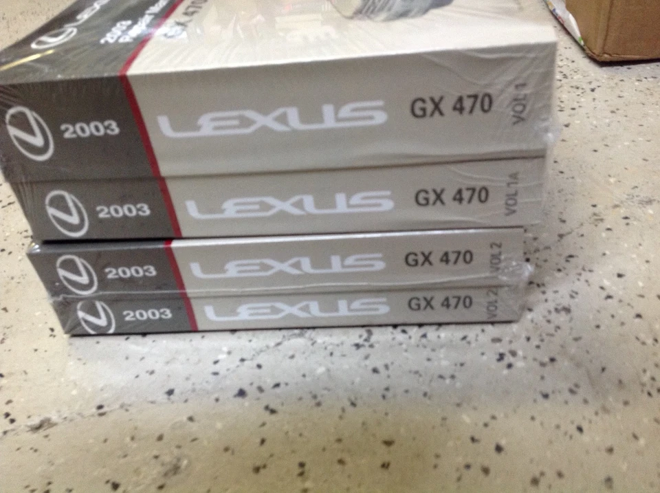 Lexus GX470 GX 470 2003 taller de servicio taller manual de reparación conjunto nuevo Foto 2 de 2