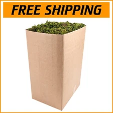 Fresh Green Sheet Moss 10lbs with Moisture Retention - Perfect for Crafts