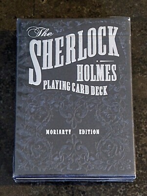 Sherlock Holmes Moriarty Ed. v2 Playing Card Deck King's Wild #634/2750 New KWP