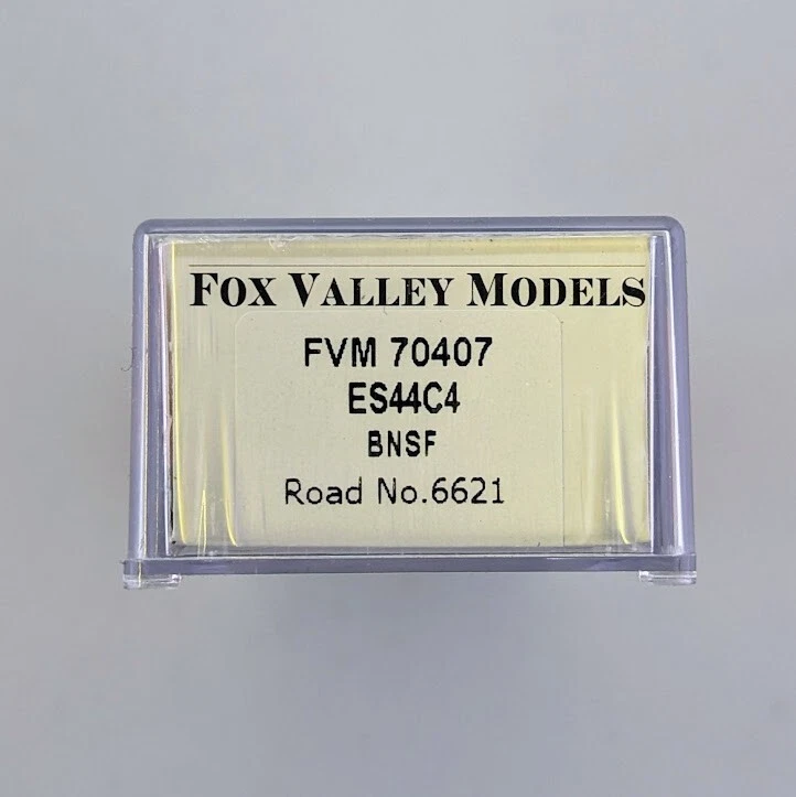 Fox Valley Models FVM 70407 N Scale Locomotive ES44C4 BNSF Road No. 6621 - Image 2 of 2