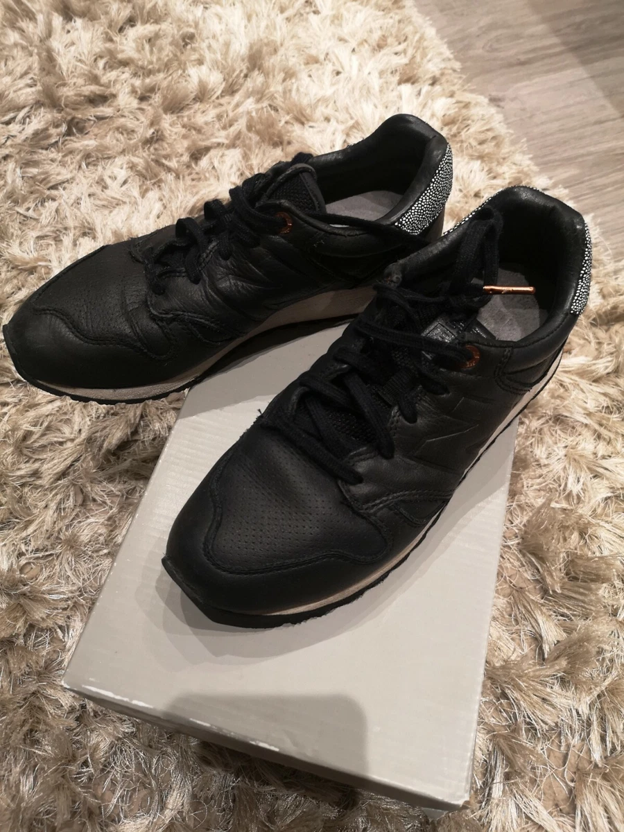 New Balance lifestyle 520 Womens Leather Black Trainers eBay