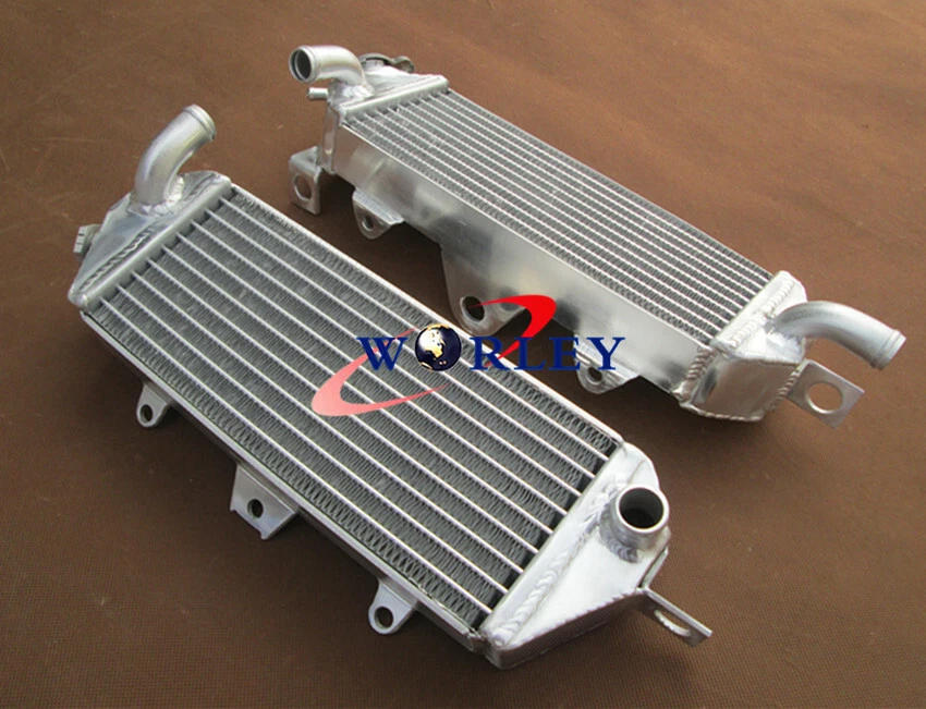 Radiador de aluminio para Kawasaki KX250 kx 250 1985 1986 85 86 Foto 3 de 4