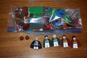 LEGO Harry Potter Set Lot 4736 Freeing Dobby 4737 Quidditch 4865 All Complete