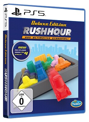 PS5 Rush Hour - ThinkFun - Das ultimative Stauspiel - Deluxe Edition - NEU